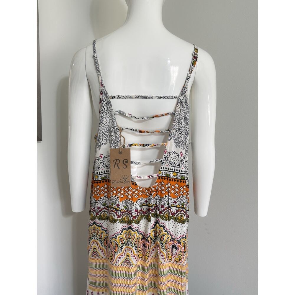 Riviera Sun Women's Maxi Dress Spaghetti Strap Sundress Summer Boho Beach NWT 2X - Picture 8 of 13